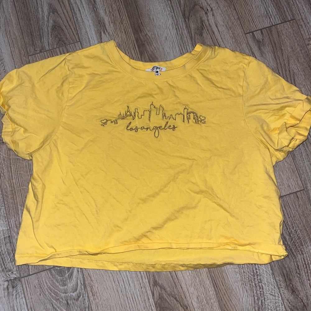 Los angeles crop top